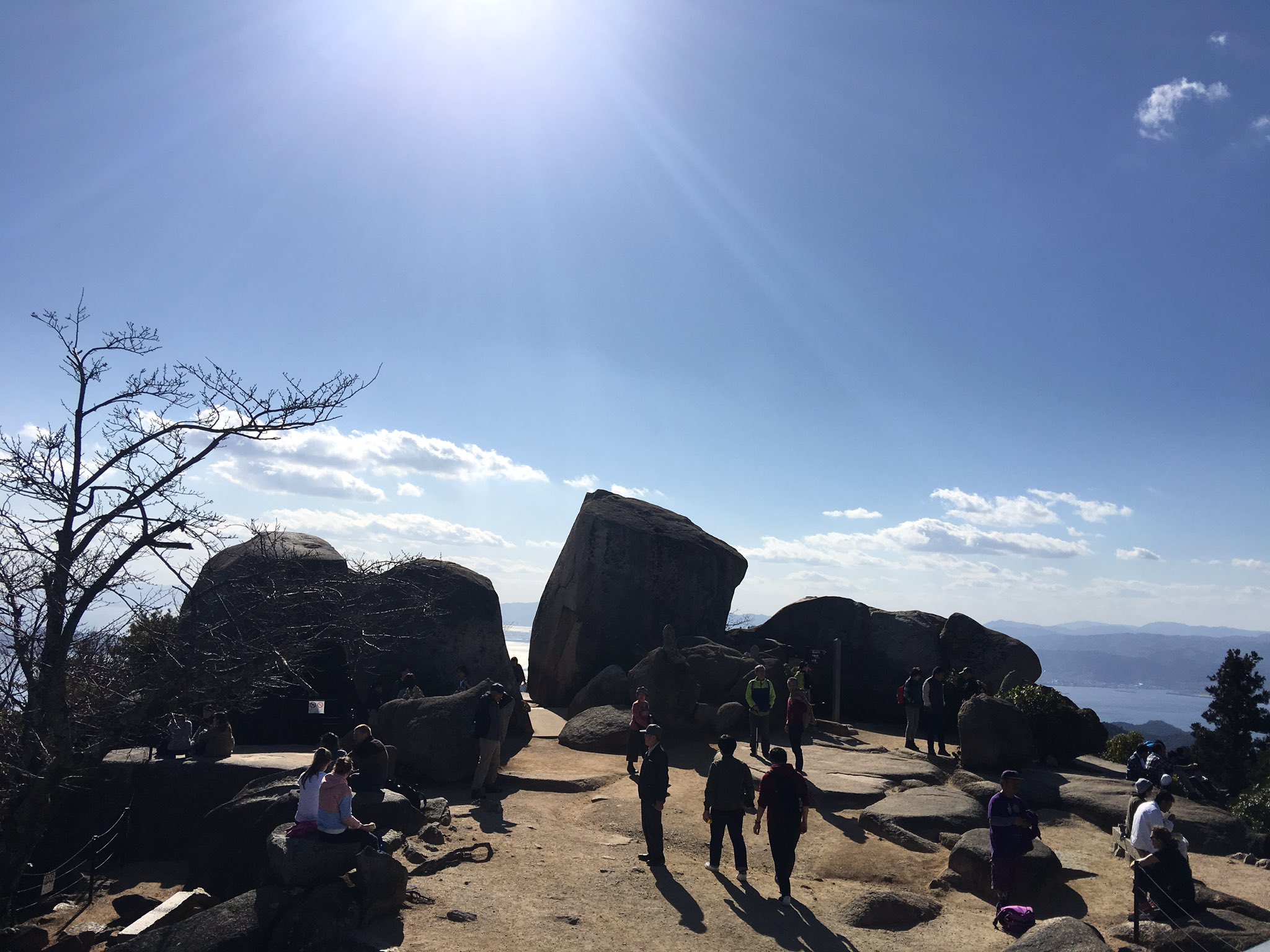 はるぴ 弥山 みせん 山頂より 日本三景宮島 弥山山頂 T Co Mvdj03s66w Twitter