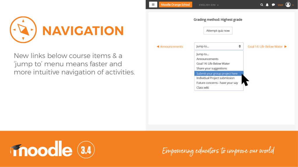 iLite_eLearning's tweet image. Experience a faster and more intuitive navigation of activities in Moodle 3.4 ilite.wordpress.com/2017/11/15/exp…