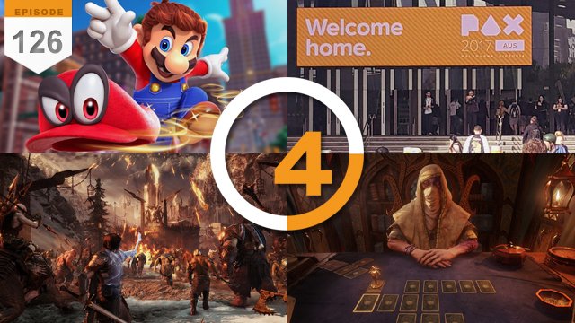 Episode 126 is now officially live. PAX, Hand of Fate 2, Shadows of War, Mario Odyssey and more! Get it in your ear holes! thefourthplayer.com/project/episod…
