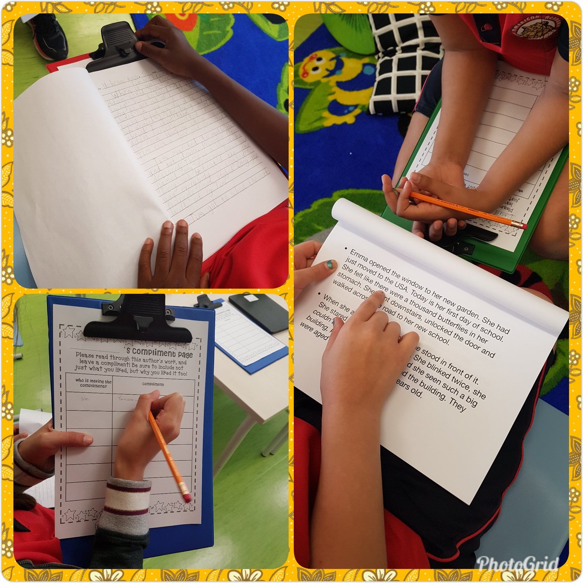 MsDonnaCopel's tweet photo. 4th grade sharing their published writing and giving compliments at the end of a big unit of Realistic Fiction writing. The every and engagement is high in 4MCF! #daalearning https://t.co/XGRbpRDfD9