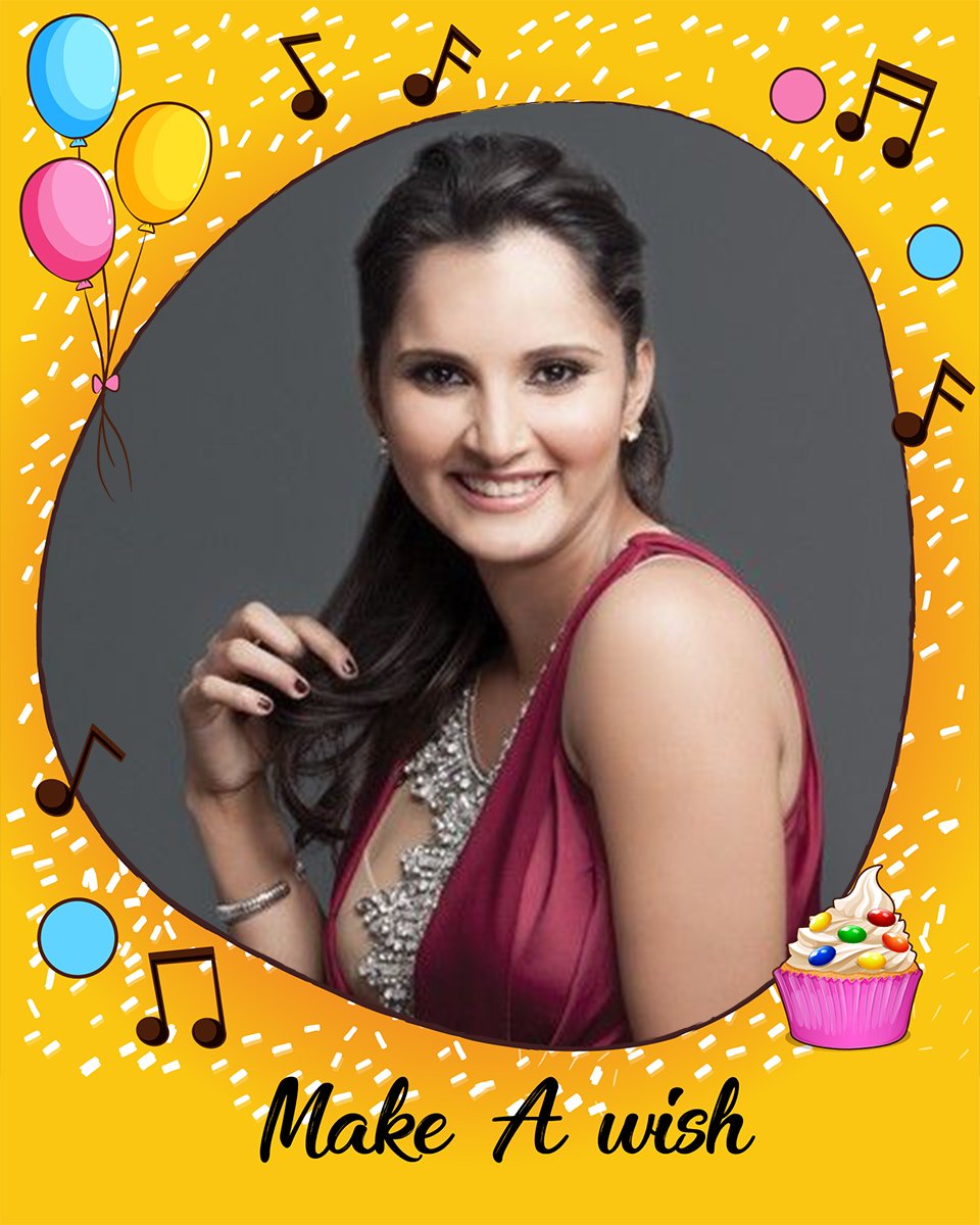 Happy birthday to India\s popular tennis player, Sania Mirza!!! 