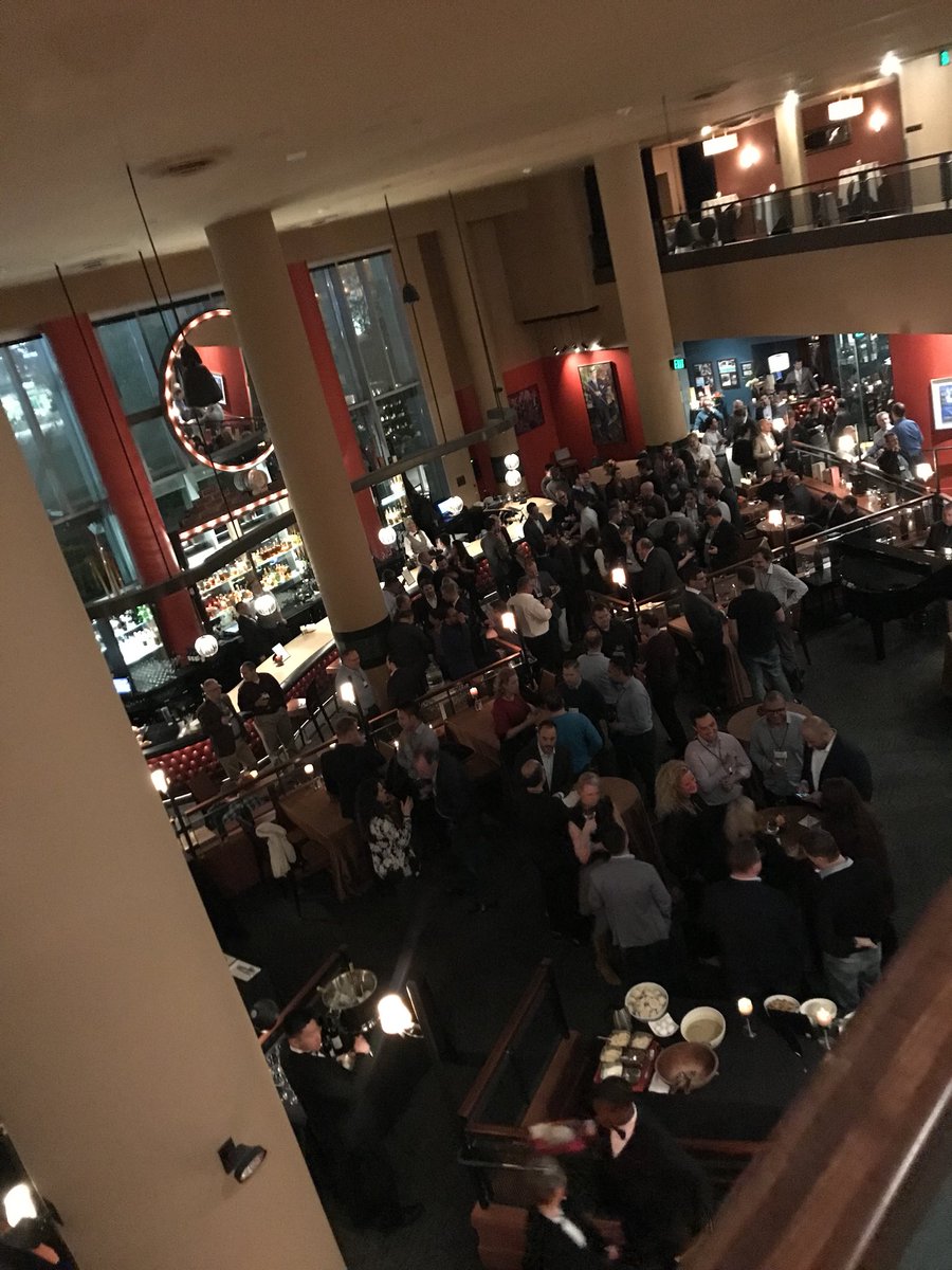 Quite the view of our partners here this week for our Partner Advisory Council meetings! Happy to raise a toast to them with @gavriels1.