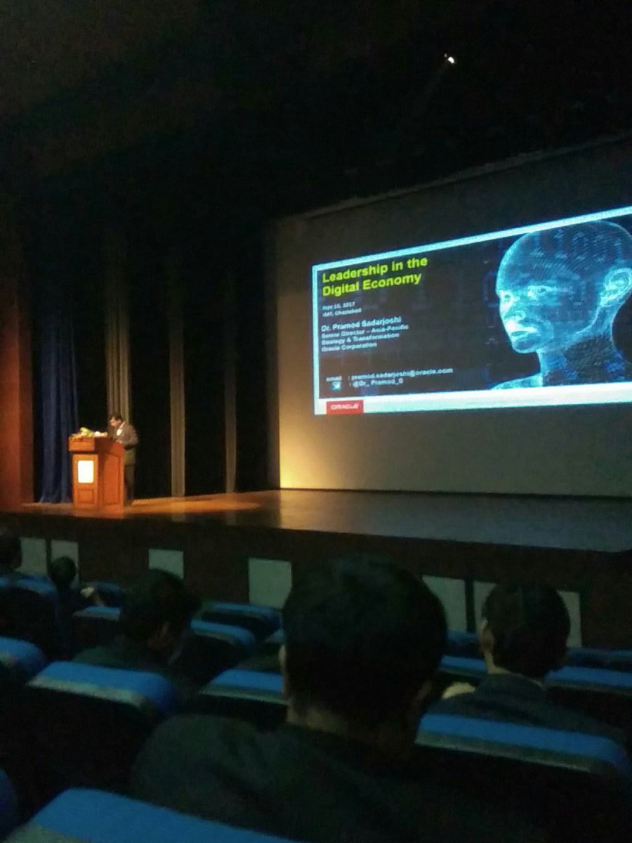 sharmacisioned's tweet photo. Google, twitter, Amazon, Netflix, Facebook,LinkedIn. How quickly we've changed. Everyone wants to work for digital leaders. How do you become one?
So excited for the event today. #IMTtalks @Dr_Pramod_S https://t.co/GWGjXwCrla