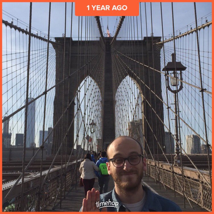 AdiniInaBottle's tweet photo. Time flies when you’re Adini in a bottle #oneyear #nyc  @adinofacollege @annakorm @HillaryClinton https://t.co/xk8OroebYi