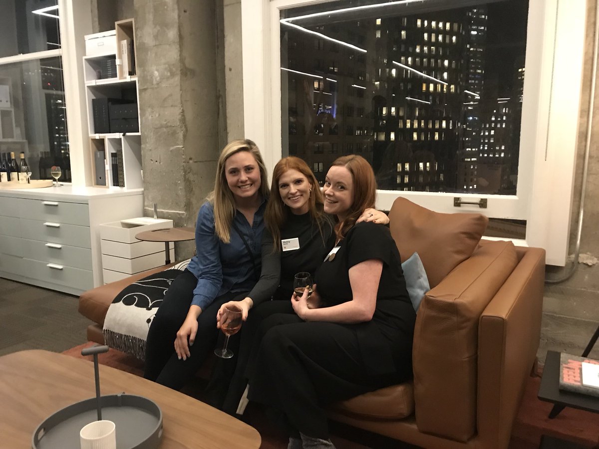 RJStelter's tweet photo. That was a banner evening. My goodness @pivotinteriors, you have THE best space in North America. Thanks for an awesome #PivotPOV event &amp; for featuring @HermanMiller Elements! #Inspired https://t.co/FIBae5Do0G