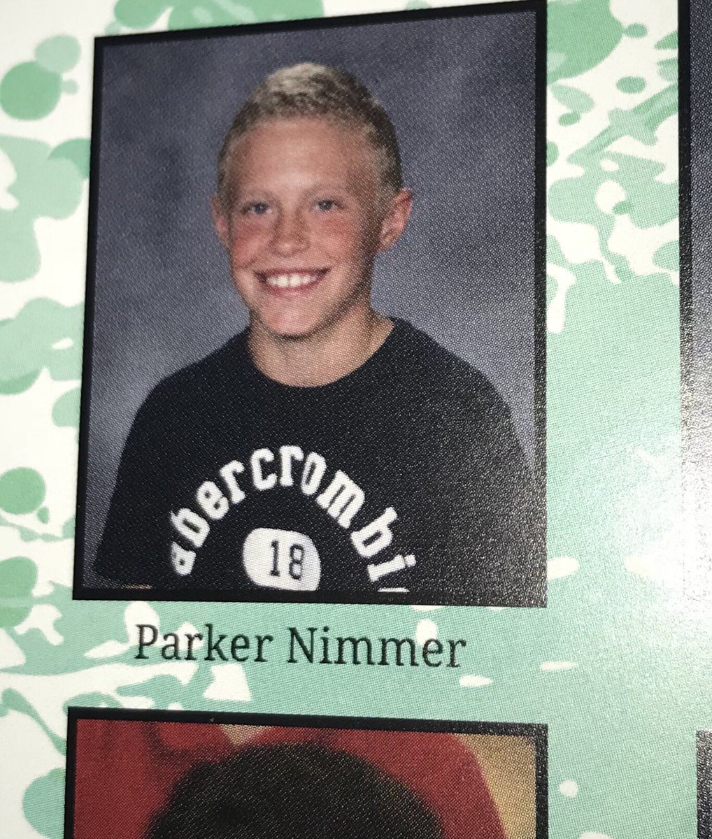 MorganBaeten's tweet photo. Happy birthday Parker!!! Hope the math test tomorrow makes it even better!! Hope you enjoy this pic from the good old days at Lourdes @pnimmer11 https://t.co/XZFaWsanV4