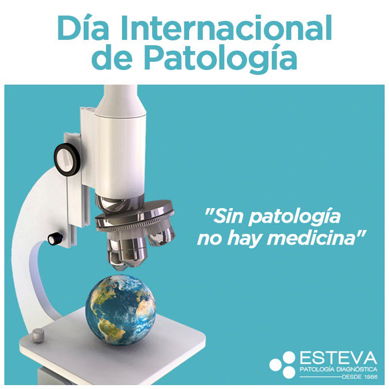 estevard's tweet photo. La patología es parte fundamental de la prevención, detección temprana, diagnóstico y manejo de muchas de las principales causas de enfermedad. #DiaInternacionalDePatologia #Esteva #PathologyDay 
#Pathology #Sinpatologianohaymedicina #Salud #Medicina https://t.co/LJjVhWLf7m