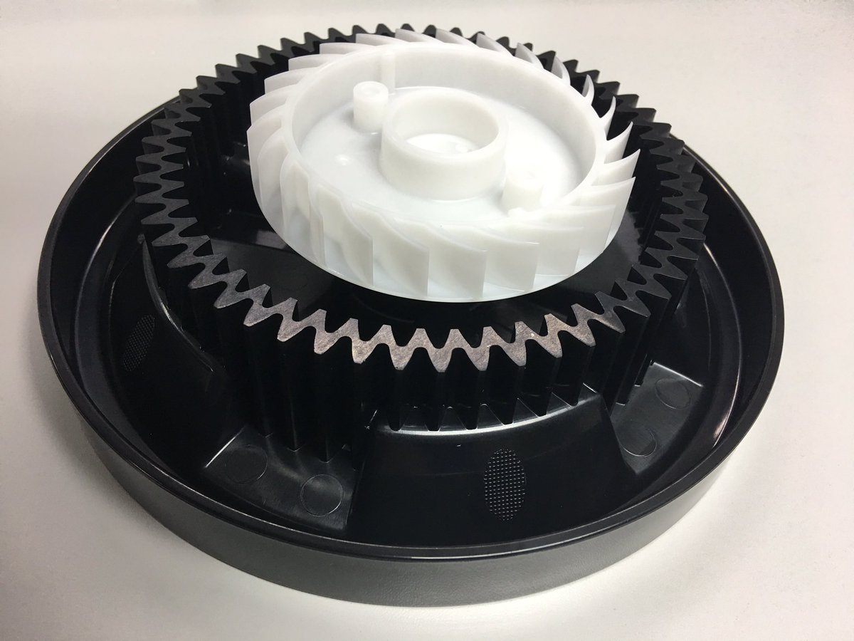 Turbine drive #plastic #pool and #controlsystem.