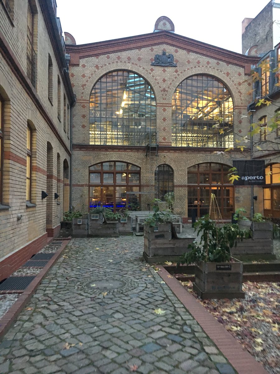 Worked in the <a href="/aperto/">marlon aperto</a> office yesterday! Love the #building &amp; #atmosphere! #IBM #consulting #Berlin