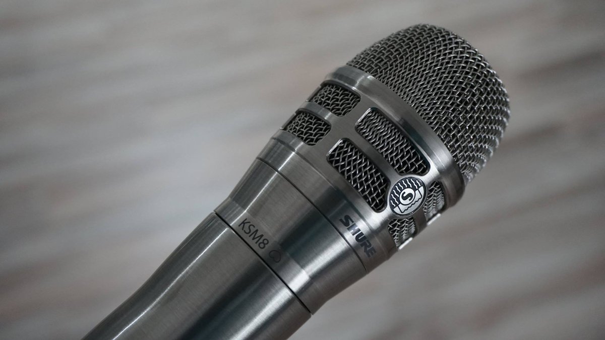 SunInfonetAudio's tweet photo. #Shure #KSM8: Looks good, and sounds even better :). Available in India, for more information write at info@sungroup.net. #microphones #suninfonet. https://t.co/8b7NDmbIfk