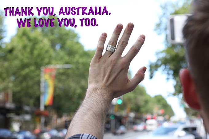 Now let&rsquo;s all be gracious, in victory or defeat. After all, this is about love. Xx https://t.co/GvpF<a href="/tag/lgbt"class="tags"><span>#lgbt</span></a><a href="/tag/pride"class="tags"><span>#pride</span></a><a href="/tag/rainbow"class="tags"><span>#rainbow</span></a><a href="/tag/handstand"class="tags"><span>#handstand</span></a><a href="/tag/gay"class="tags"><span>#gay</span></a><a href="/tag/lgbtq"class="tags"><span>#lgbtq</span></a><a href="/tag/queer"class="tags"><span>#queer</span></a>