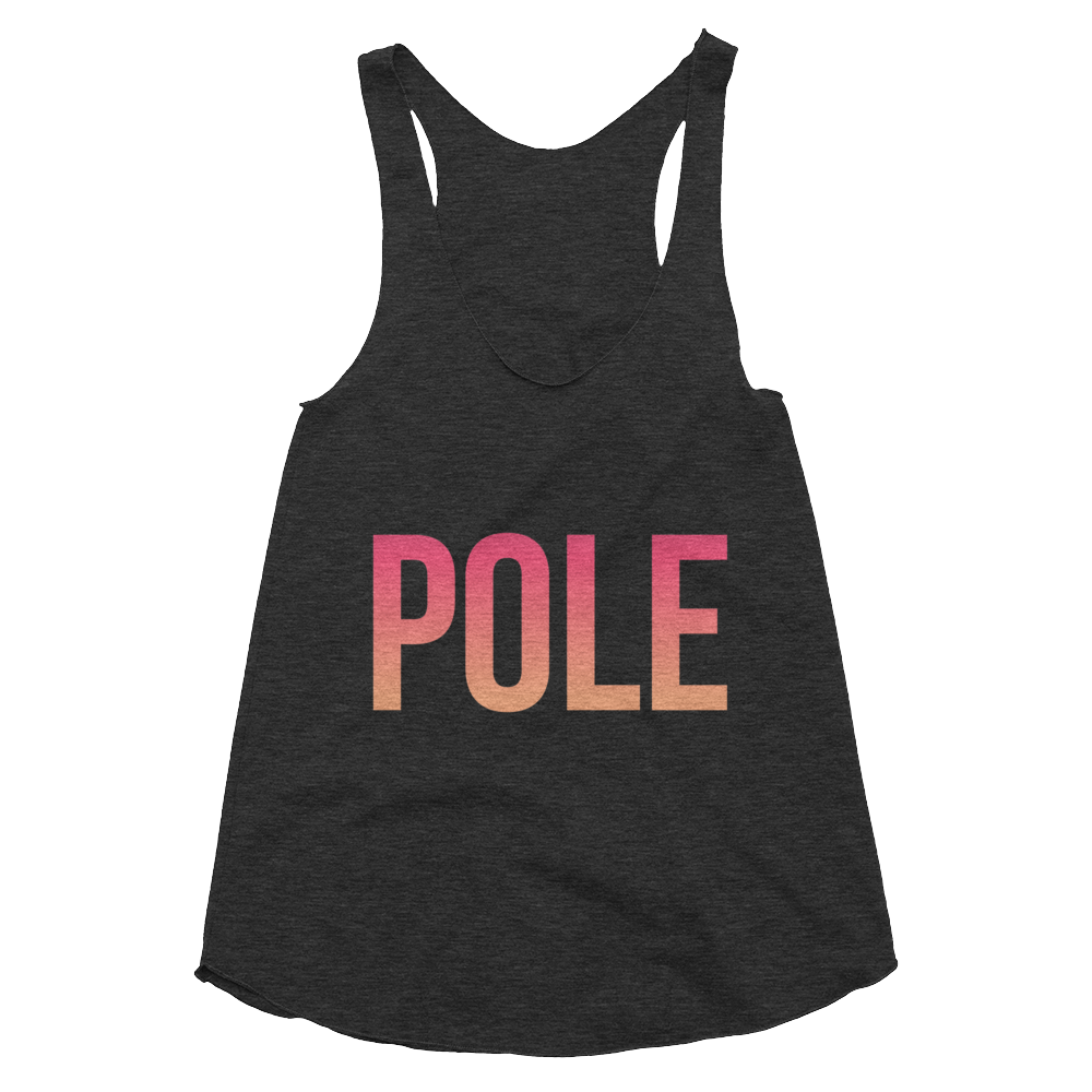 polepunzel's tweet photo. POLE Sunset Pink Racerback Tank ? https://t.co/zcG1qazRMh #polefitness #polewear https://t.co/63fFq5LXNf