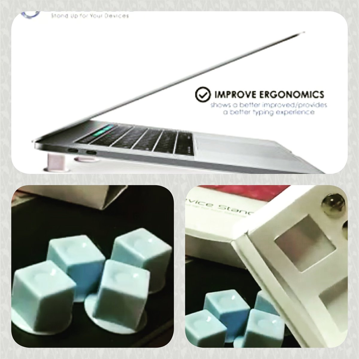 Cheyshy13's tweet image. Got these magnetic #portable #DeviceStand cubes. They're great for #leveling out my #laptop and gives it room to cool down, never #overheating again! Get yours here
amazon.com/gp/product/B01…