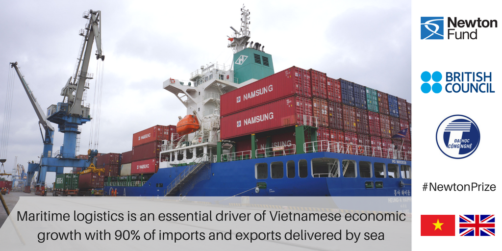 Great #NewtonPrize project from @LJMU @ljmufet @LJMUengineering @vnBritish built a unique network in maritime logistics between UK & Vietnam bit.ly/2j7wyvl @UKinVietnam