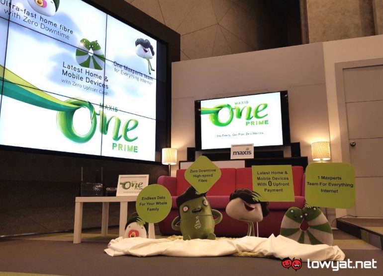 LowyatNET's tweet photo. #MaxisONE Prime Now Comes with 50Mbps Home Broadband At The Price of 30Mbps https://t.co/L428UF8DGQ https://t.co/hBao4RSiwq