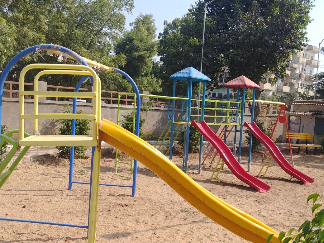 At present two graden 1 at tagor garden 2 at sector 4 near water tank 95% work completed. Both will opened after election over