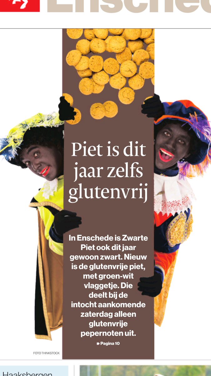 Supermooie actie van @SintEnschede. Nog een paar nachtjes en dan wordt het weer een gezellig kinderfeest en lekker snoepen voor iedereen! #glutenvrij #sinterklaas