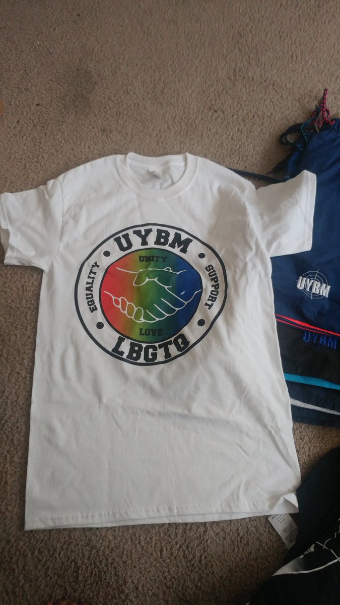 Mr_UYBMVal's tweet photo. New shirts #supportlbgtq #LBGT #unity #uybmsupportslbgtq #equality #support #love #TrustTheProcess https://t.co/O5zwVDCVuq