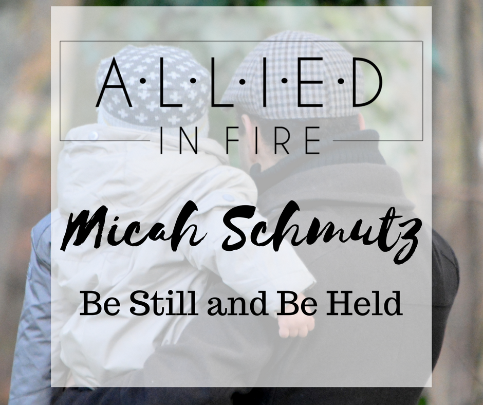 alliedinfire's tweet photo. Micah Schmutz shares an original song in today's post about being still and being held. 
https://t.co/78pdla5CBM https://t.co/huHvGFgji3