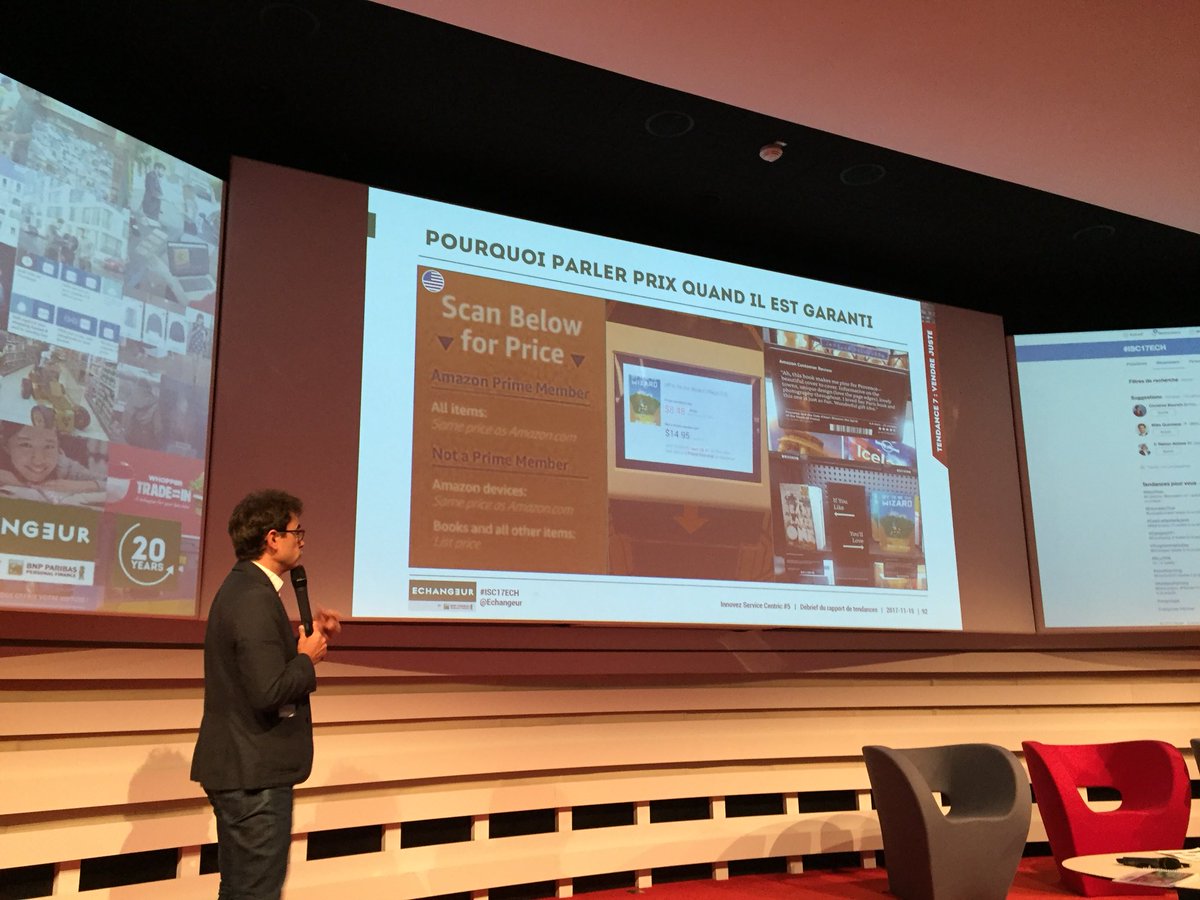 NRX75's tweet photo. #ISC17ECH @Echangeur @AllezVistA @MatthieuJolly1 automatize advice with #Chatbots, speak about the brand not the price if it is guaranteed https://t.co/X6U3pMnzdD