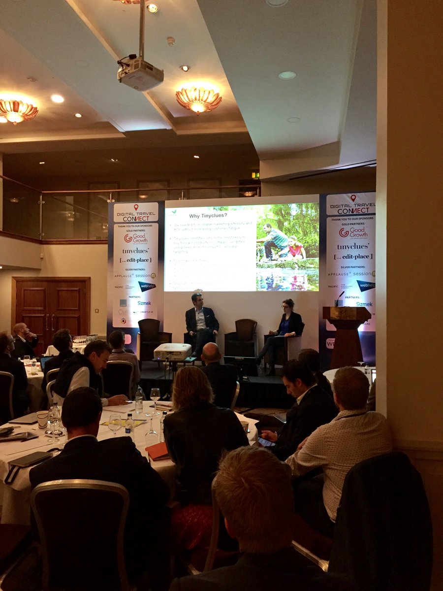 Tinyclues's tweet photo. Valentine Landreau, CRM Project Manager at @centerparcsfr, joins us at Digital Travel Connect to discuss the impact Tinyclues has on their #CRM.

@eTailNews https://t.co/4qsQuqOEeV