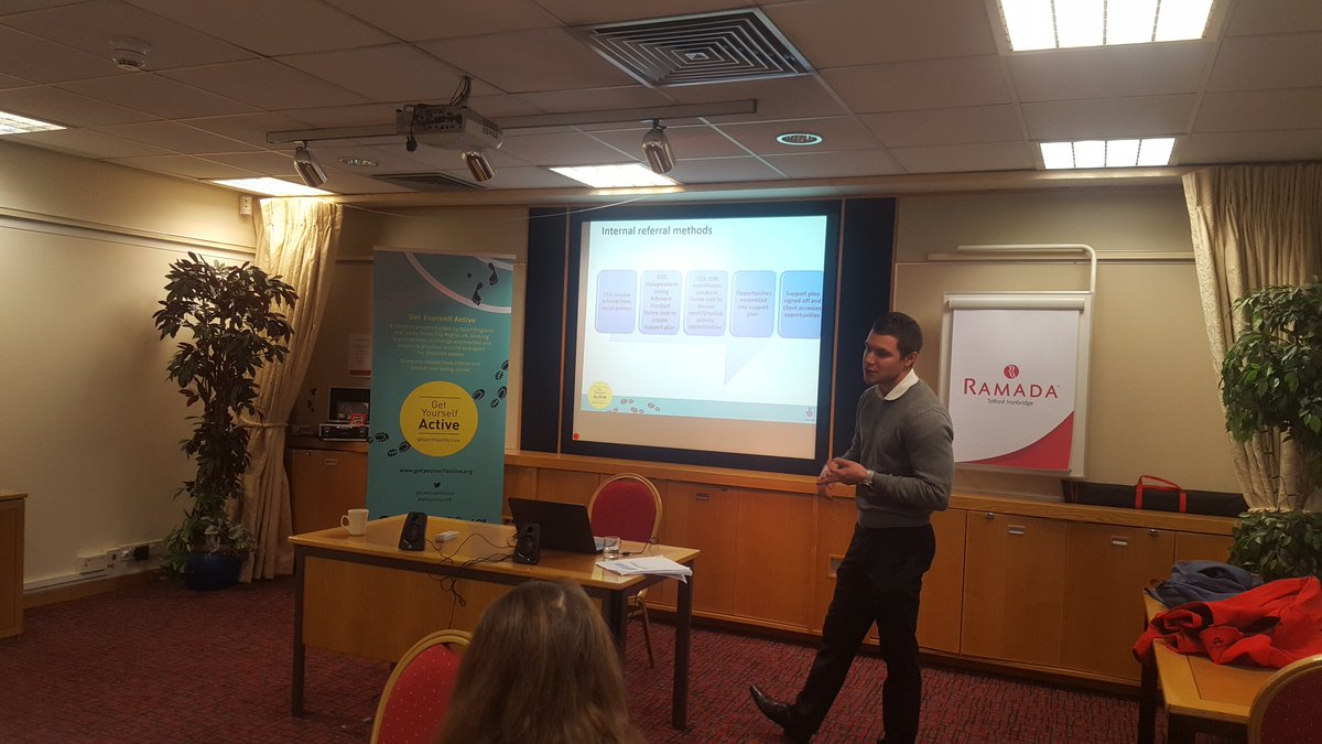 Tom Bell @cheshirecil talking about the gr8 work happening in Cheshire on <a href="/GetYrselfActive/">Get Yourself Active at Disability Rights UK</a> #GYAOnTour watch our films 4 more info! getyourselfactive.org/film/getting-a…