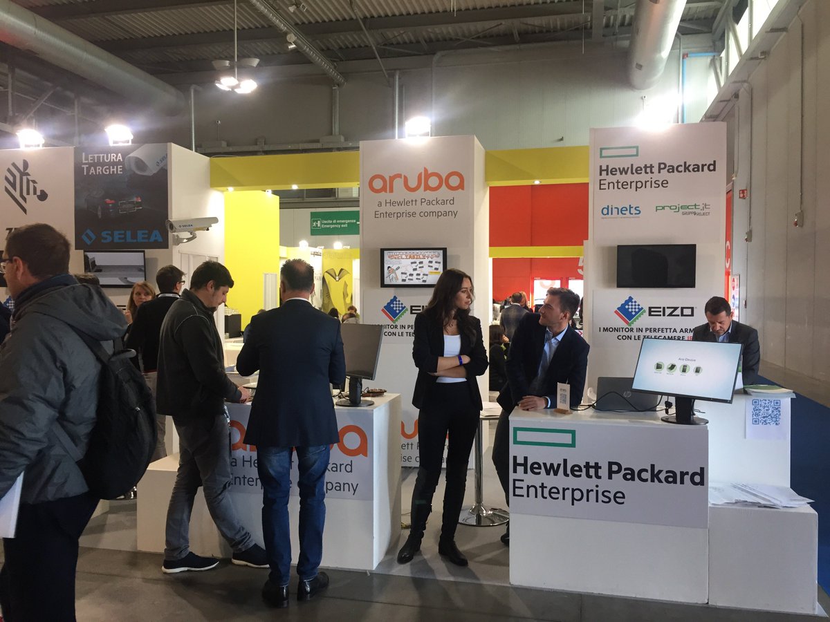 pdneri's tweet image. RT kika87twitt &quot;HPEAruba #FieraSicurezza https://t.co/1bdFsis3h0&quot;