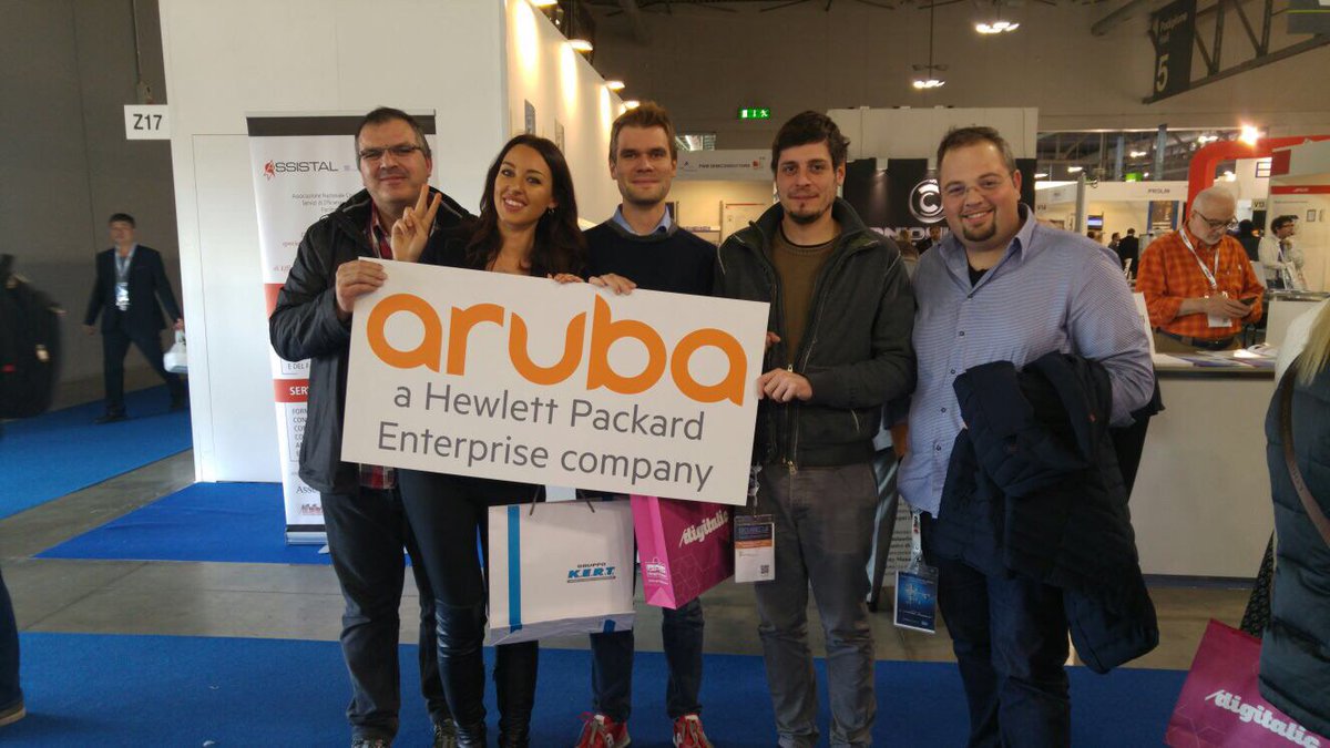 pdneri's tweet image. RT kika87twitt &quot;HPEAruba #FieraSicurezza https://t.co/1bdFsis3h0&quot;