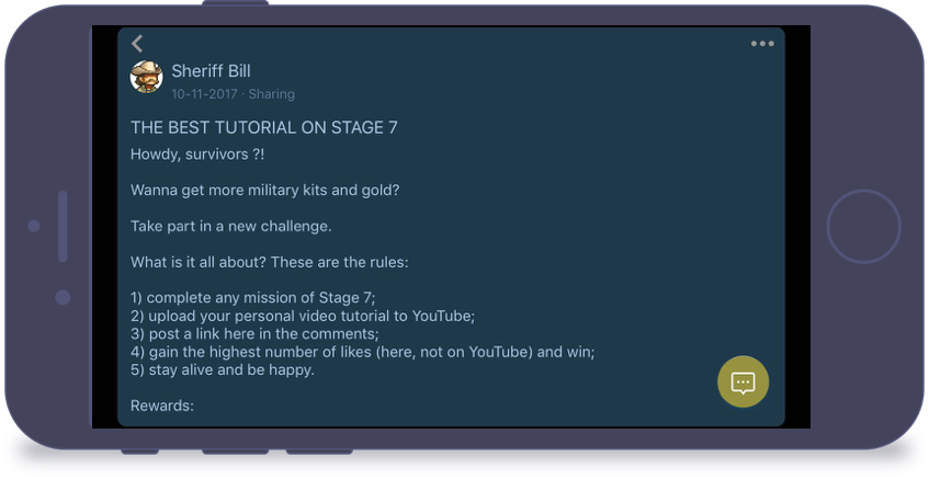 TeamKTplay's tweet photo. Think you've got the best strategies on stage 7 @Mobirate 's Dead Ahead Zombie Warfare? Jump right into their in-game KTplay community and share your best video guides for some sweet rewards. https://t.co/MQ1xm5qUiS