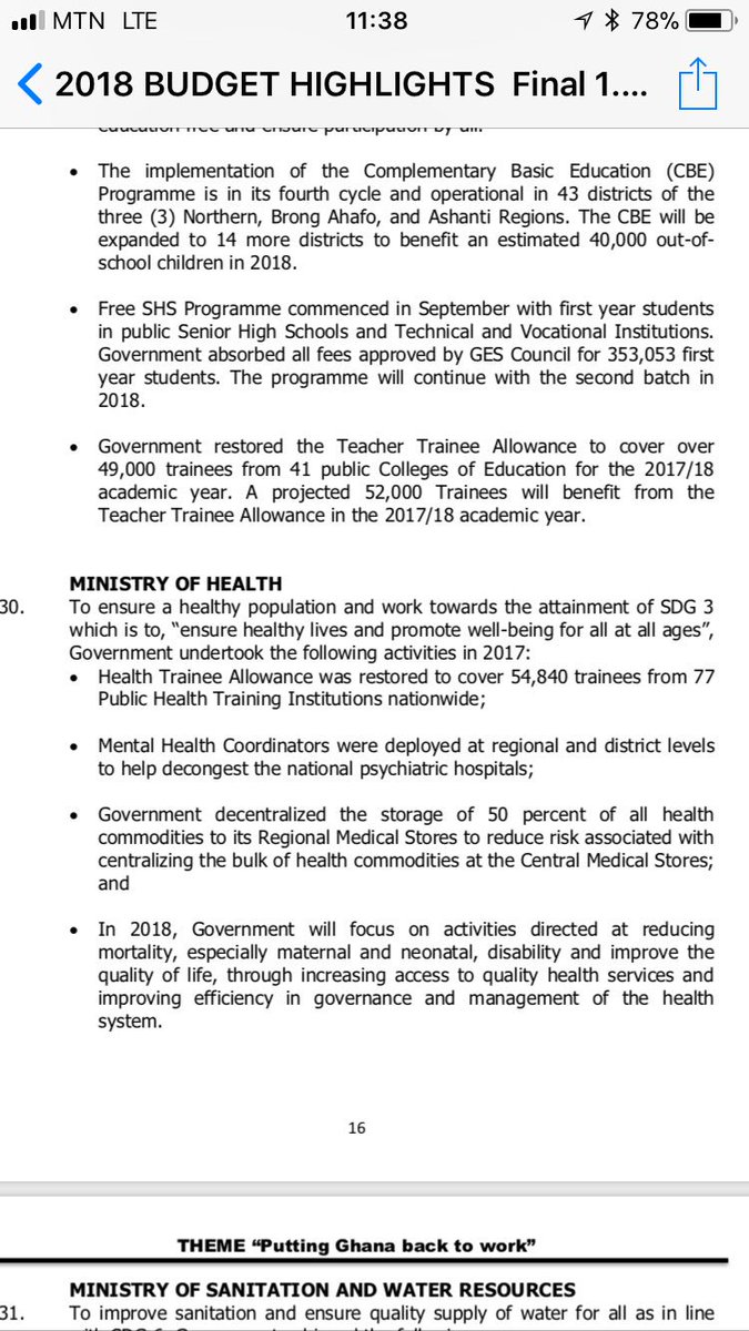 EltonBrobbey's tweet photo. Budget 2018 https://t.co/tXdcFY6b37
