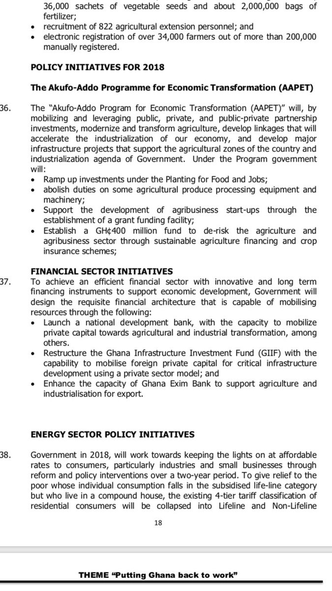 EltonBrobbey's tweet photo. Budget 2018 https://t.co/uSToKxyWJ0