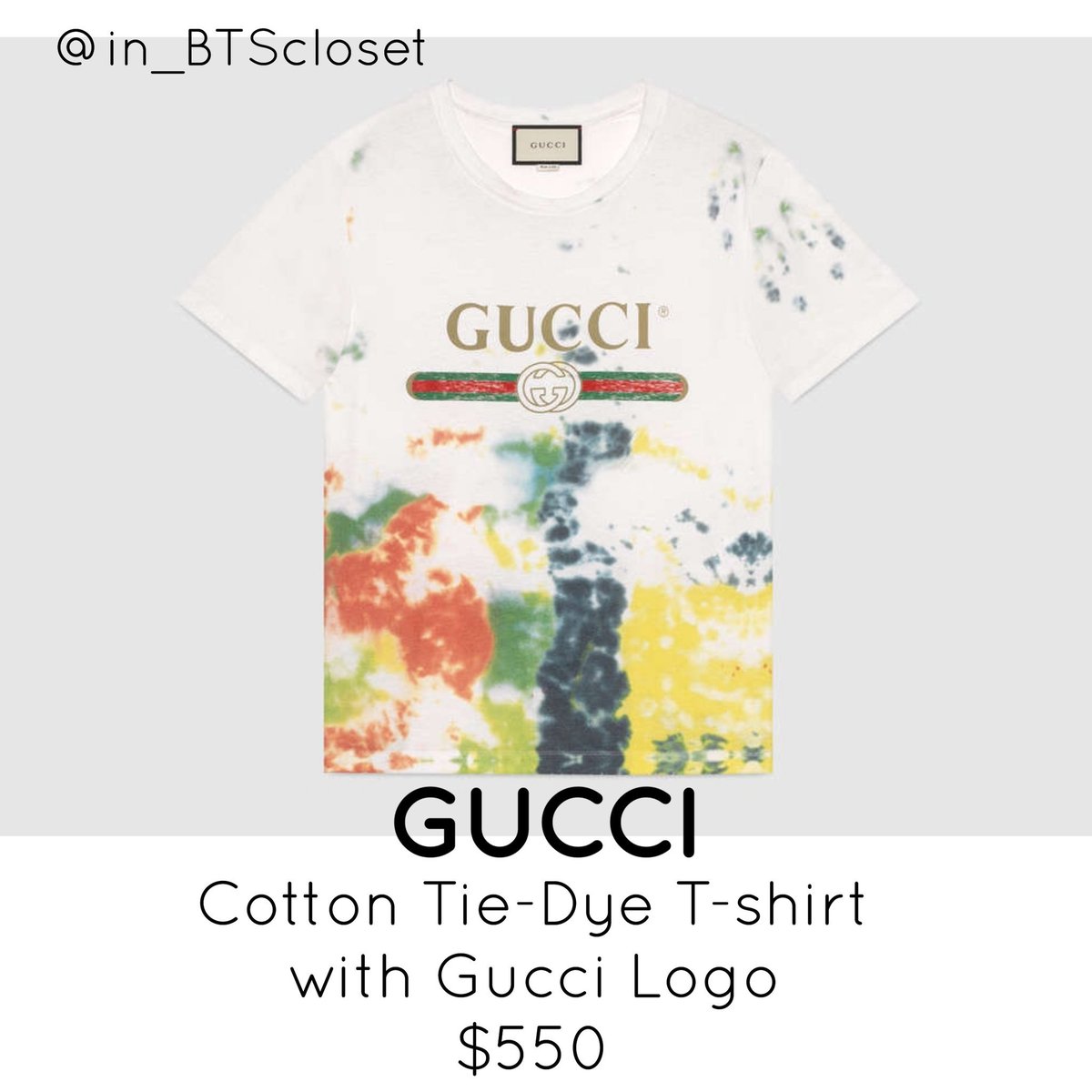 gucci tie dye shirt
