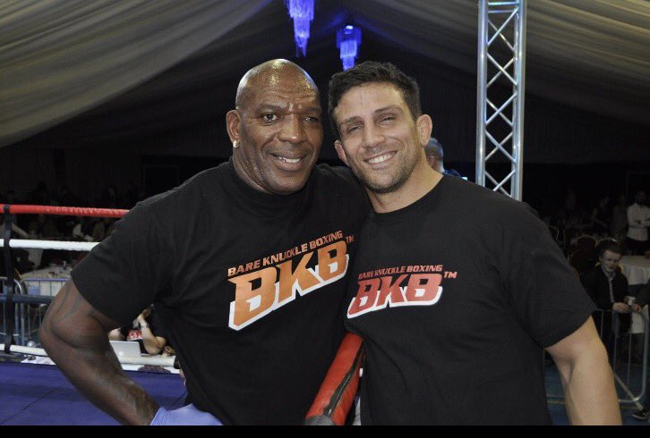 bkb_official1's tweet photo. Two ex pro fighters @Iamzulubaz and @AlexReid who did a great job at bkb 8 as refs #bkb8 #refs https://t.co/cS9HdvSFNR
