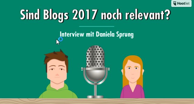 Wie haben sich Corporate Blogs in 2017 verändert? Interview mit Blogger-Expertin Daniela Sprung (@bloggerabc) ow.ly/PgD130gAujO via <a href="/Zielbar_DE/">ZIELBAR</a>