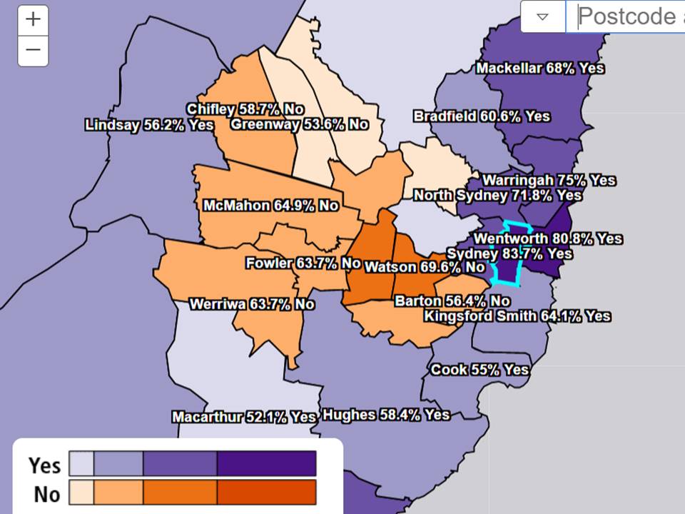 ChippendaleComm's tweet photo. Our seat of #Sydney .  83.7% Yes Vote.  80.5% participation.  Now let's get some decent legislation over the line in time for Xmas #marriageequality https://t.co/atwpVCgiIa