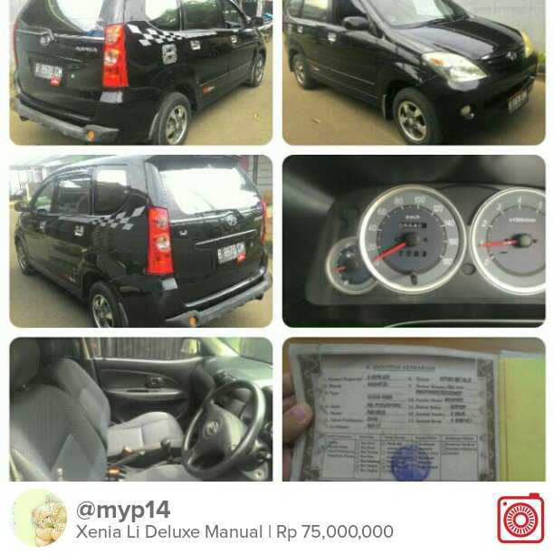 yulz14's tweet photo. Selling Xenia Li Deluxe Manual Rp 75,000,000 https://t.co/BEvRSXNsqC #carousell @carousell_id https://t.co/fytfzFkVrs