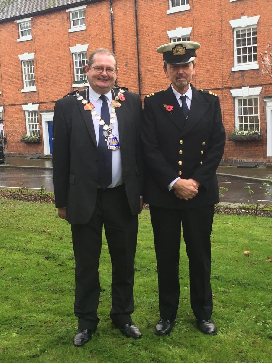 With Councillor <a href="/MarkCargill/">Mark Cargill</a> . Amazed he can still get into his uniform - must have had it let out!