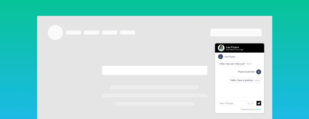 Pisano_TR's tweet image. Web Widget Kanalları #geribildirim #webwidget
pisano.co/tr/widget-kana…