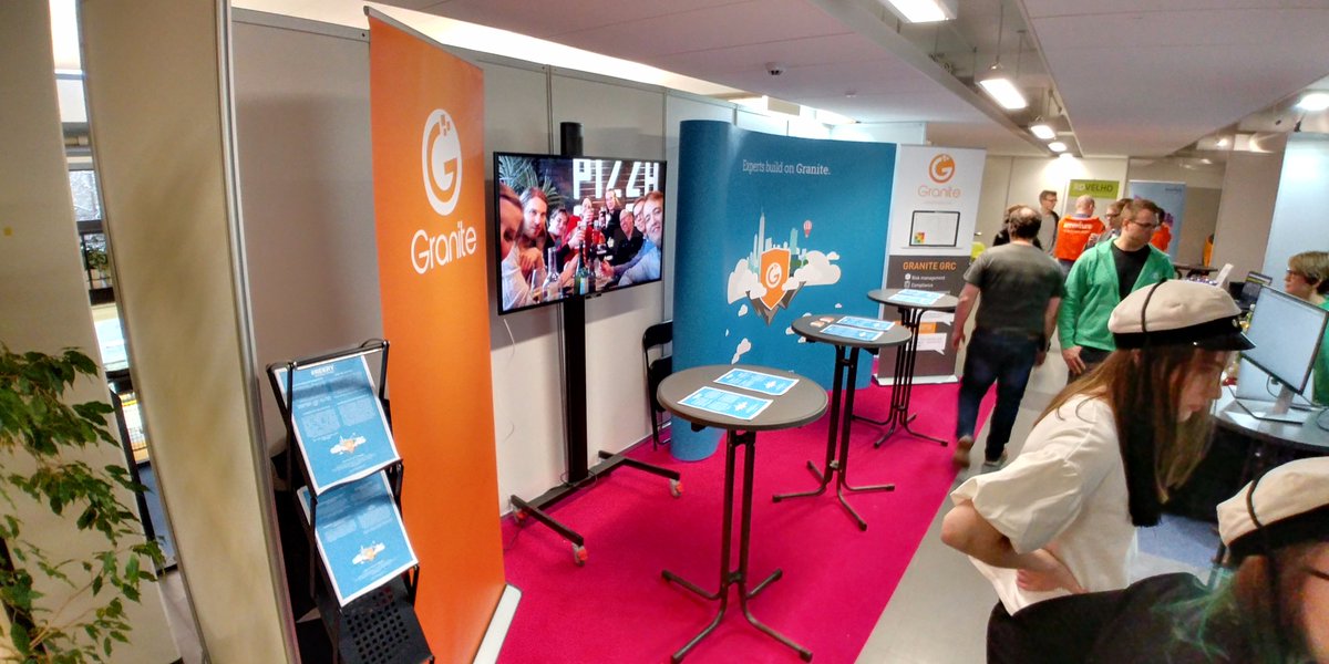 GranitePartners's tweet image. Getting ready! #ITHekuma #rekry @TampereUniTech