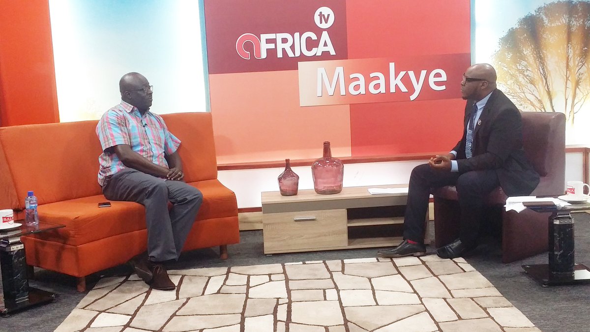 tvafricagh's tweet image. We are being joined on #Maakye by Communication Manager, @DSTV_GHANA  Nii Amah Dagadu. #commentlikeshare