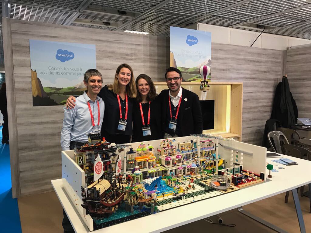 JorisGaudion's tweet photo. #PropTech : LegoCity - #Salesforce présente son approche #data astucieuse pour le retail au #mapic2017 - approche ludique et interactive ! #SFMAPIC17 https://t.co/cZLoKAHi5O