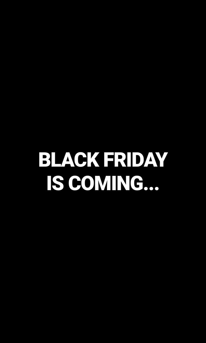 Black Friday is coming. Get your wishlist ready! #GLDNstyle