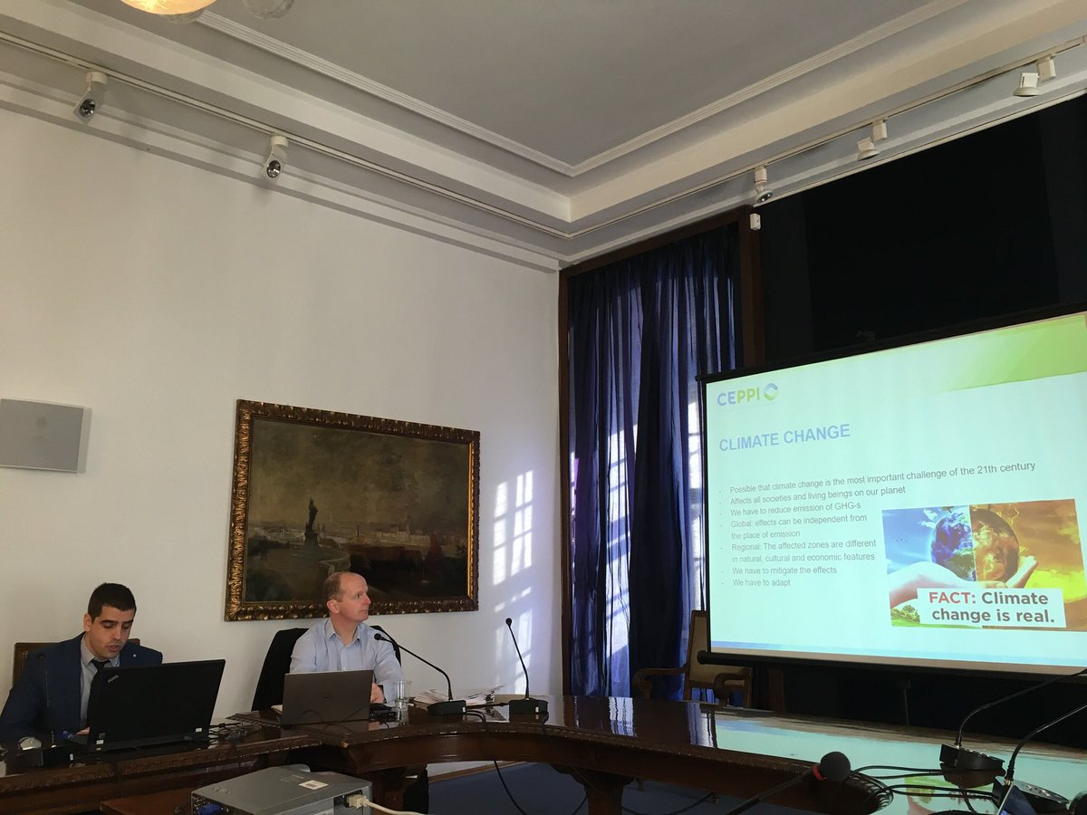 <a href="/CEPPI_EU/">CEPPI Project</a> project meeting in Budapest. Presentation from our hosts on their climate strategy. #innovation #procurement