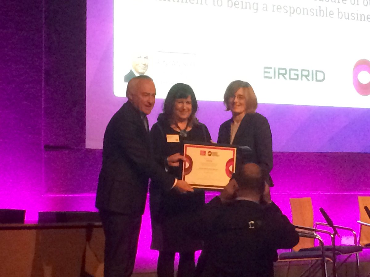 Marie Hayden (@marietw1t) on Twitter photo Adele Sleator collects <a href="/EirGrid/">EirGrid Plc</a> Business Working Responsibly Mark #soproud #ceoforum17 Adele Sleator collects <a href="/EirGrid/">EirGrid Plc</a> Business Working Responsibly Mark #soproud #ceoforum17