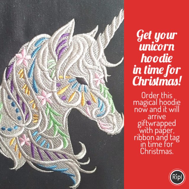 s.ripl.com/7y4078 #christmas   #unicorn #hoodie #giftideas #consciouscrafties #crafti… ripl.com