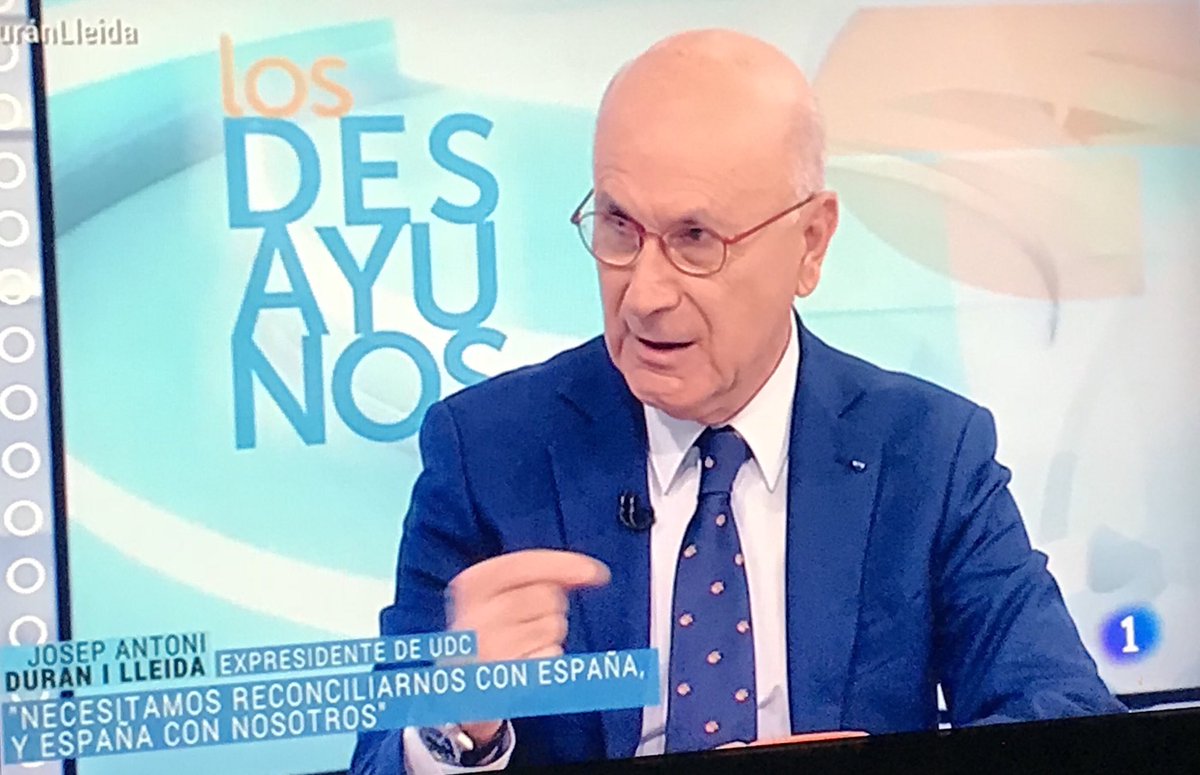 Aquí Duran I Lleida, el aliado histórico de Pujol, el de la campaña contra la Ley del aborto, el de los insultos a los jornaleros andaluces... diciendo que el #21D va a votar al PSC