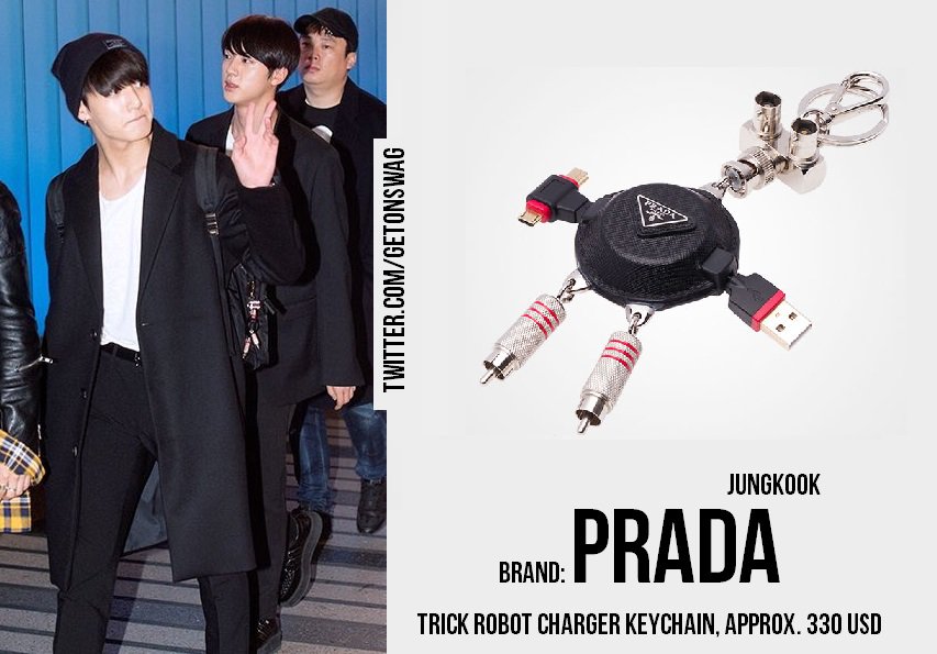 Beyond The Style ✼ Alex ✼ on X: JUNGKOOK #BTS 171020 170922 171023 airport  (requested) #JUNGKOOK #정국 #방탄소년단 PRADA camouflage backpack '2017 (similar),  approx. 1850 usd 🎁  / X