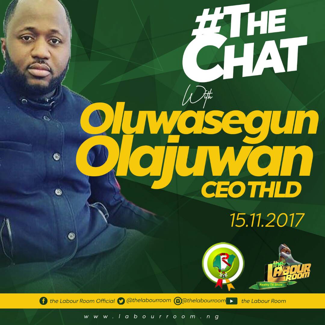 TheLabourRoomNG's tweet photo. On #TheChat today is @OlajuwanO CEO THLD live at @TheLabourRoomNG mansion with the #Super37. Join our conversation. #TheChat #THLD #Super37 #TheLabourRoom https://t.co/hujDprA9nI