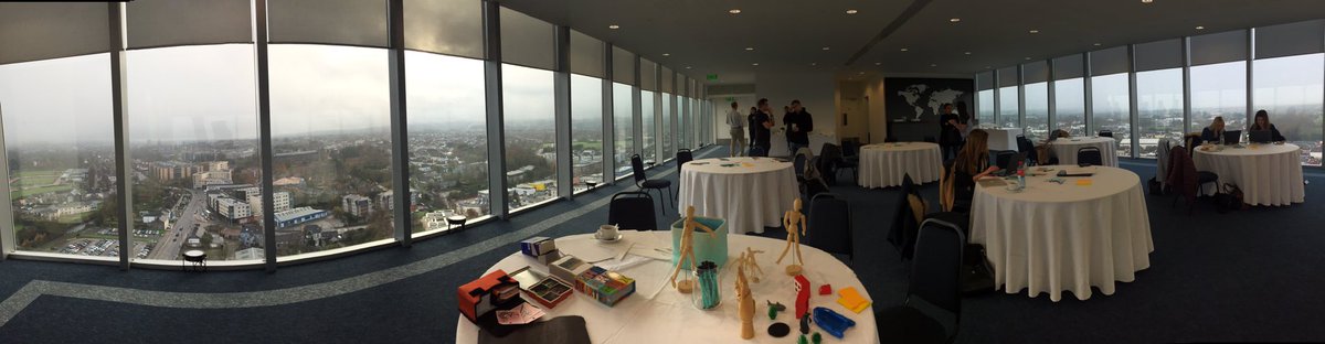 wethinkvisual's tweet image. All set up for #VisualValues workshop! @CorkCountyCC Vertigo can't be more perfect to inspire creativity! @_timmtamm #creativity #visualthinking