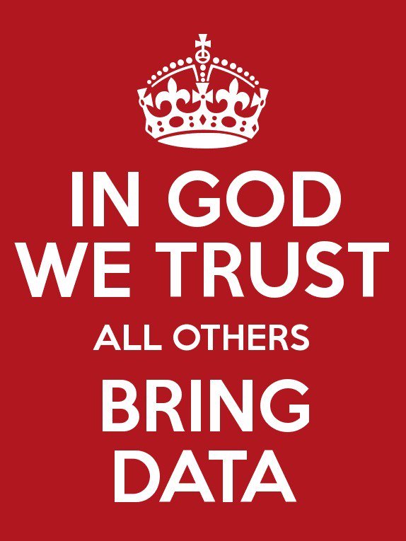slava_polo's tweet image. Our favourite quote from last week&apos;s #websummit2017: &quot;in God we trust, all others must bring data&quot; #WebSummit  #highlights #datascience  #datasecurity #datamining